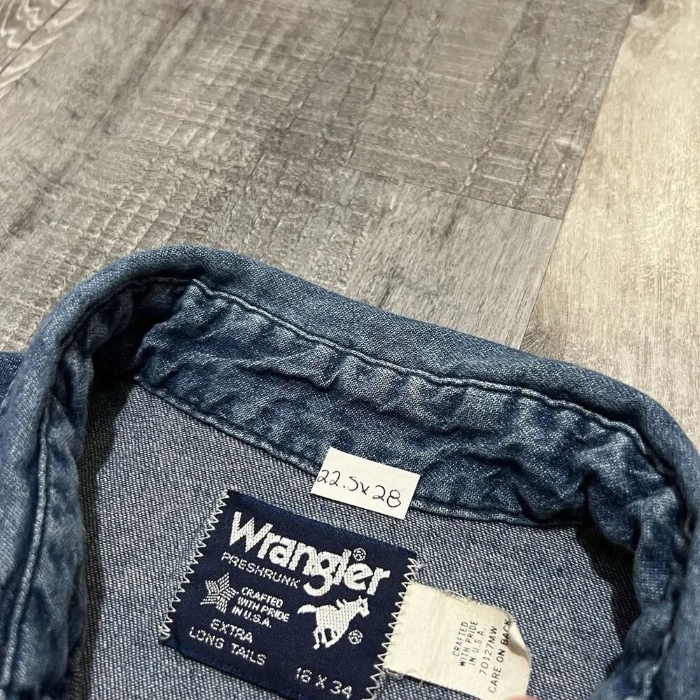 Wrangler vtg denim